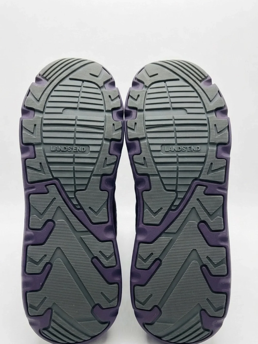 Land’s End Girls “Snow Flurry” Insulated Boots in Winter Violet Ombre - 5 M Yout
